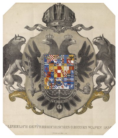 Grand blason impérial autrichien - Unbekannt Unbekannt